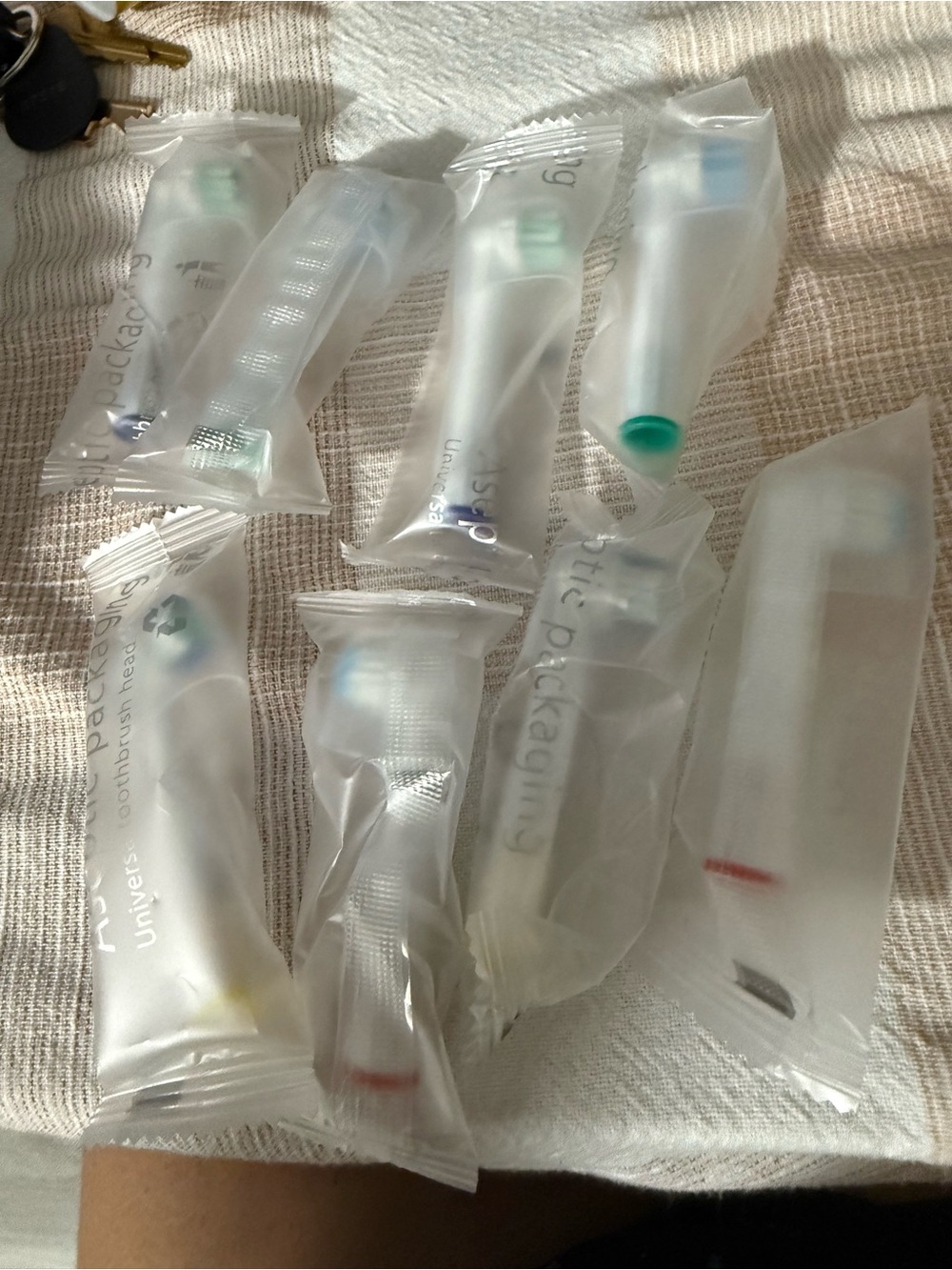 Umi Replacement Toothbrush Heads in Green, Blue, Red, Yellow